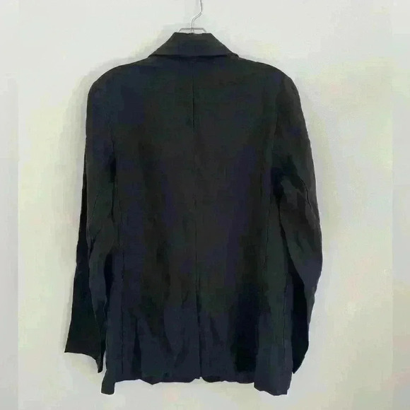 A New day Women's Blazer Long sleeve Relaxed Fit Front Button Black Size S - Picture 3 of 5